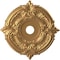 Ekena Millwork Attica PVC Ceiling Medallion (Fits Canopies up to 7 3/4"), Bright Coat Gold, 22"OD x 3 1/2"ID x 1"P CMP22ATBGL - alternate 1